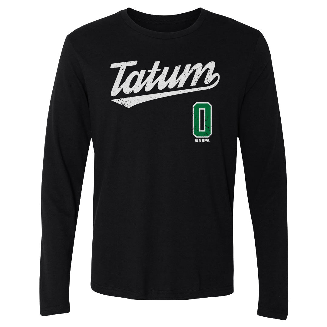 Jayson Tatum Men's Long Sleeve T-Shirt | 500 LEVEL