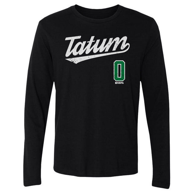 Jayson Tatum Men's Long Sleeve T-Shirt | 500 LEVEL