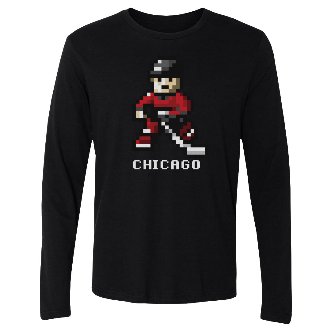Chicago Hockey Men's Long Sleeve T-Shirt | 500 LEVEL