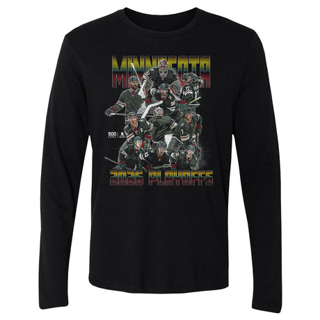 Minnesota Hockey Men's Long Sleeve T-Shirt | 500 LEVEL