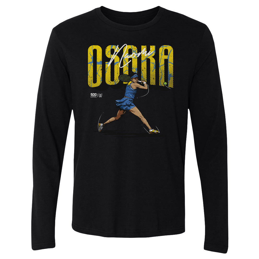 Naomi Osaka Men's Long Sleeve T-Shirt | 500 LEVEL
