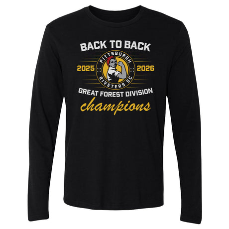 Pittsburgh Riveters SC Men's Long Sleeve T-Shirt | 500 LEVEL