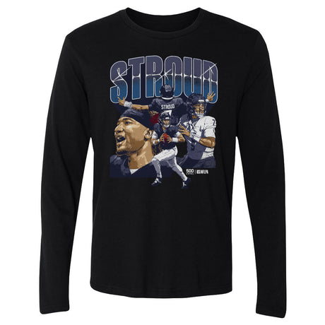 C.J. Stroud Men's Long Sleeve T-Shirt | 500 LEVEL