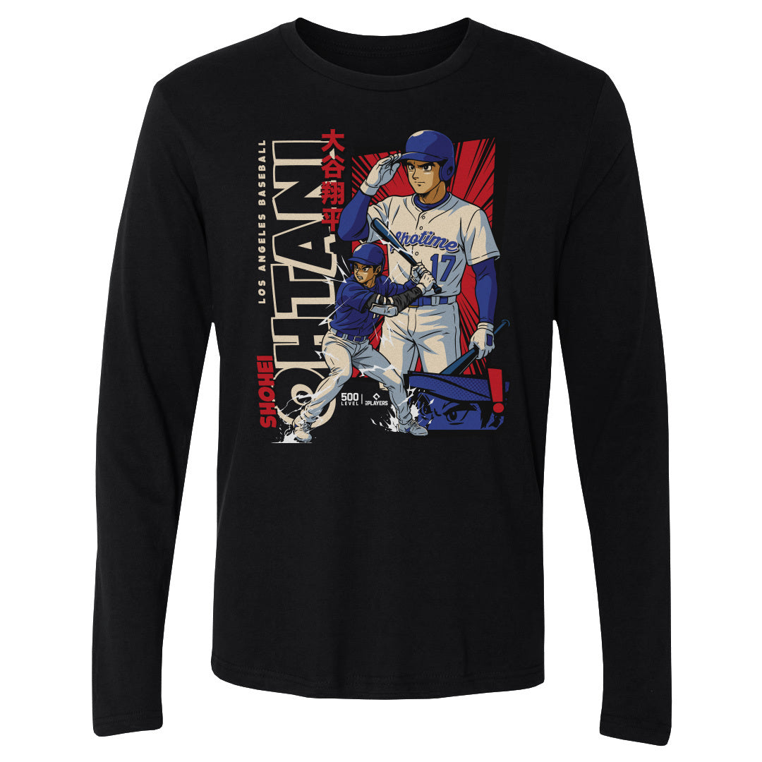 Shohei Ohtani Men's Long Sleeve T-Shirt | 500 LEVEL