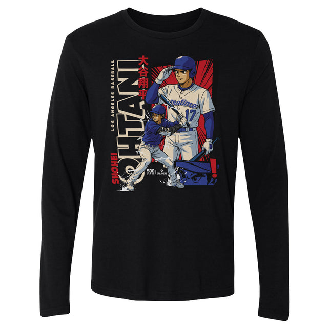 Shohei Ohtani Men's Long Sleeve T-Shirt | 500 LEVEL
