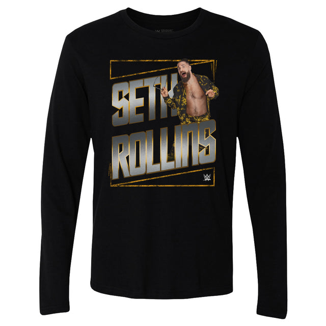 Seth Rollins Men's Long Sleeve T-Shirt | 500 LEVEL