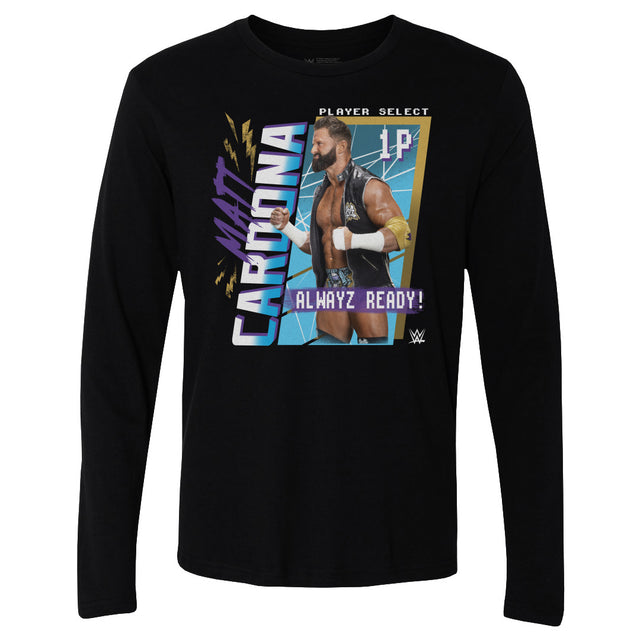 Matt Cardona Men's Long Sleeve T-Shirt | 500 LEVEL