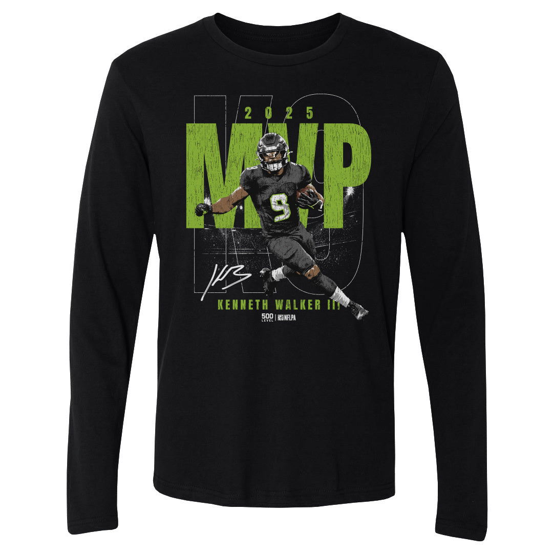 Kenneth Walker III Men's Long Sleeve T-Shirt | 500 LEVEL