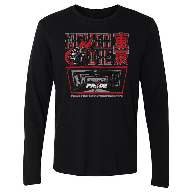 PRIDE Fighting Championships Men's Long Sleeve T-Shirt | 500 LEVEL