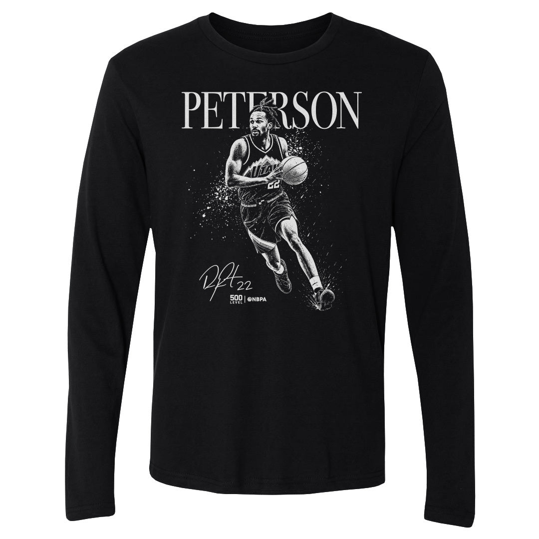 Darryn Peterson Men's Long Sleeve T-Shirt | 500 LEVEL