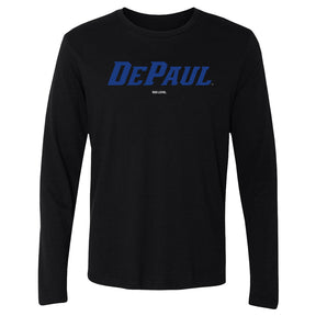 DePaul Blue Demons Men's Long Sleeve T-Shirt | 500 LEVEL