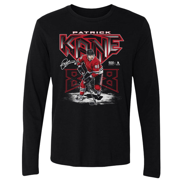 Patrick Kane Men's Long Sleeve T-Shirt | 500 LEVEL