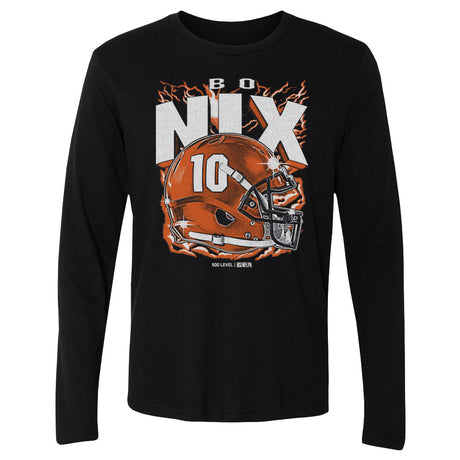 Bo Nix Men's Long Sleeve T-Shirt | 500 LEVEL