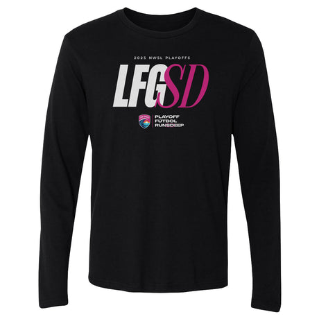 San Diego Wave FC Men's Long Sleeve T-Shirt | 500 LEVEL