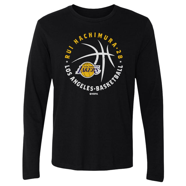 Rui Hachimura Men's Long Sleeve T-Shirt | 500 LEVEL
