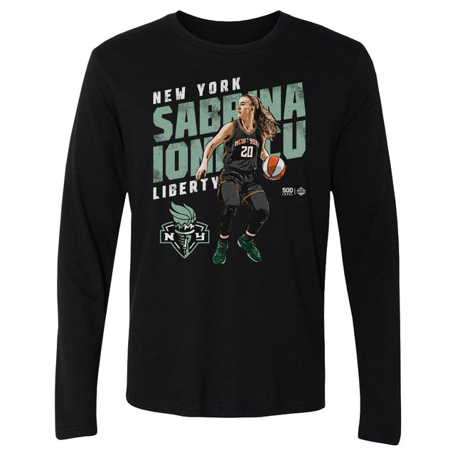 Sabrina Ionescu Men's Long Sleeve T-Shirt | 500 LEVEL