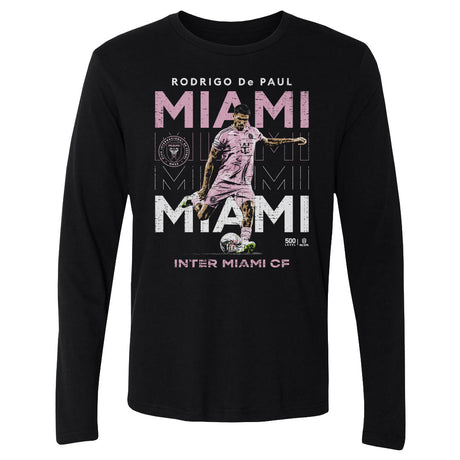 Rodrigo De Paul Men's Long Sleeve T-Shirt | 500 LEVEL