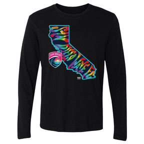 San Diego Wave FC Men's Long Sleeve T-Shirt | 500 LEVEL