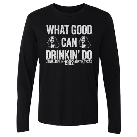 Janis Joplin Men's Long Sleeve T-Shirt | 500 LEVEL