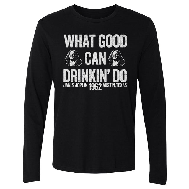 Janis Joplin Men's Long Sleeve T-Shirt | 500 LEVEL