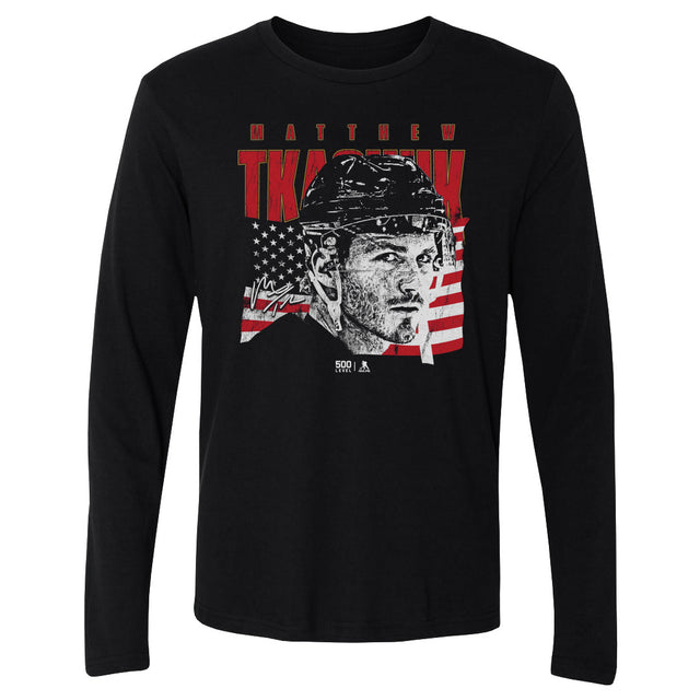 Matthew Tkachuk Men's Long Sleeve T-Shirt | 500 LEVEL