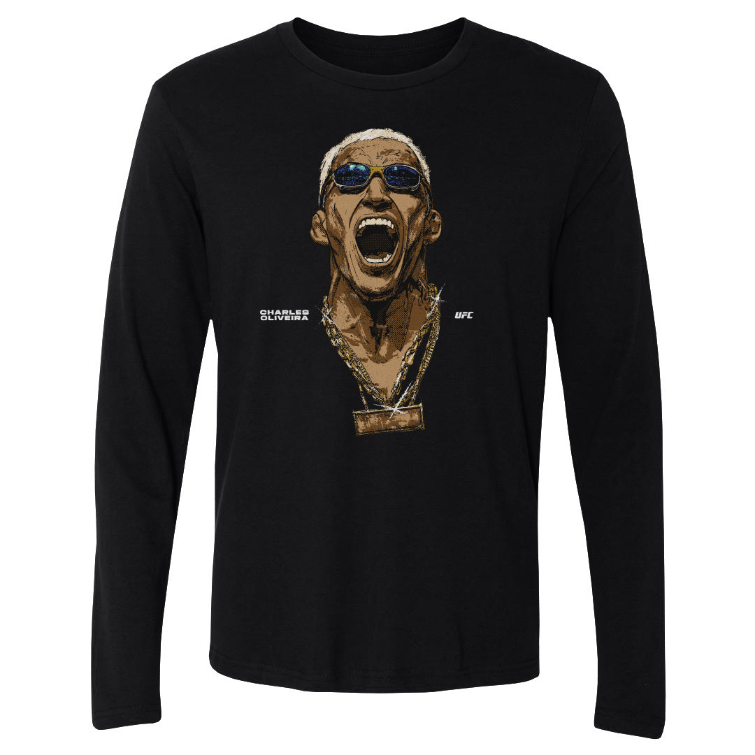 Charles Oliveira Men's Long Sleeve T-Shirt | 500 LEVEL