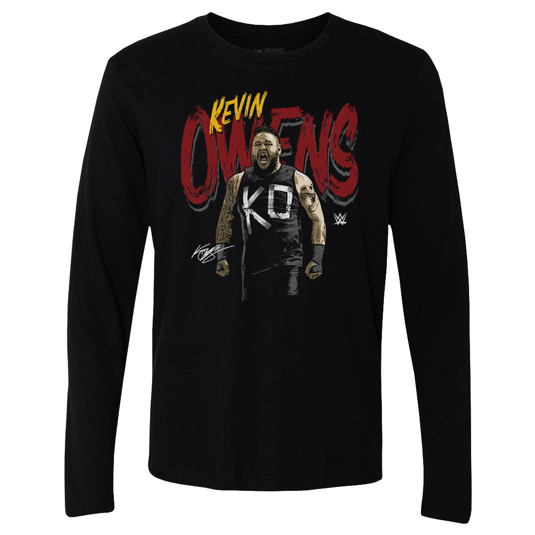 Kevin Owens Men's Long Sleeve T-Shirt | 500 LEVEL