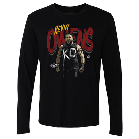 Kevin Owens Men's Long Sleeve T-Shirt | 500 LEVEL