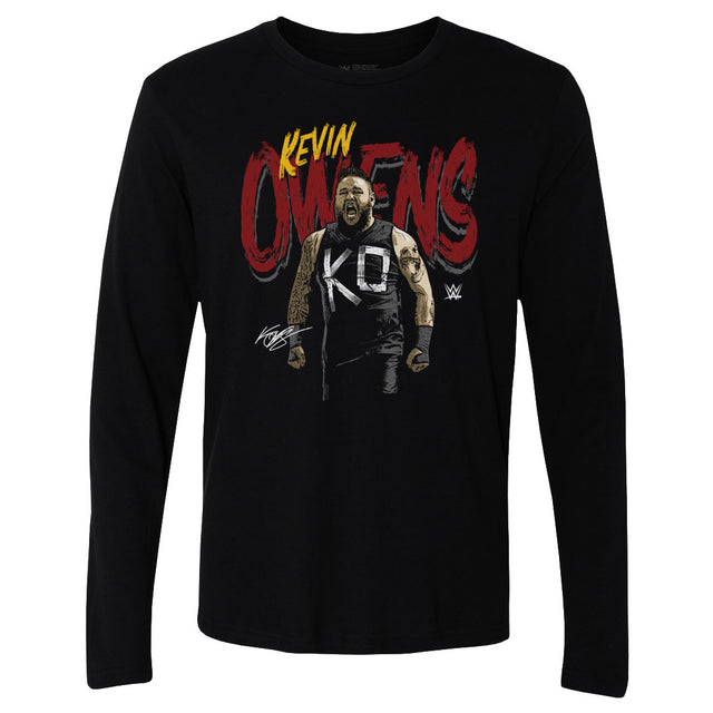 Kevin Owens Men's Long Sleeve T-Shirt | 500 LEVEL