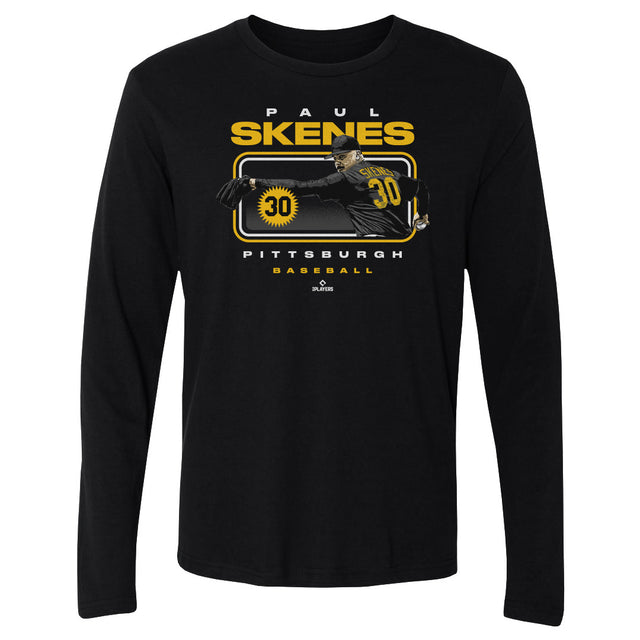 Paul Skenes Men's Long Sleeve T-Shirt | 500 LEVEL