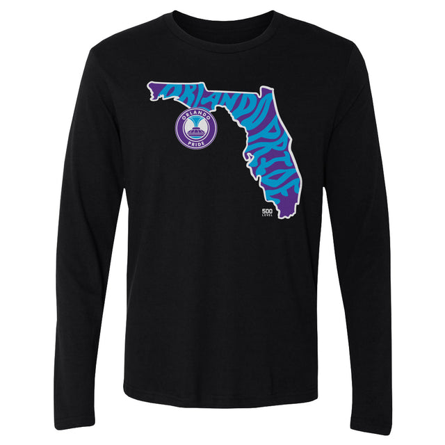 Orlando Pride Men's Long Sleeve T-Shirt | 500 LEVEL