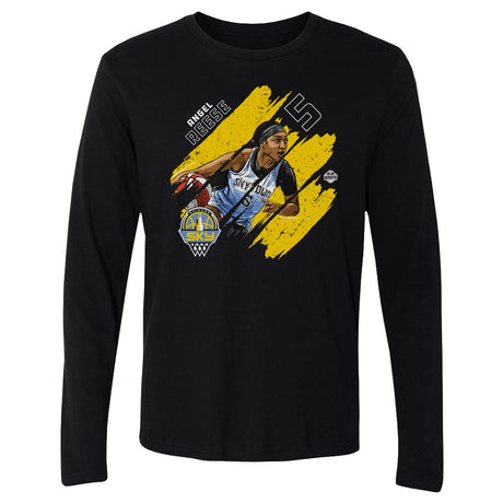 Angel Reese Men's Long Sleeve T-Shirt | 500 LEVEL