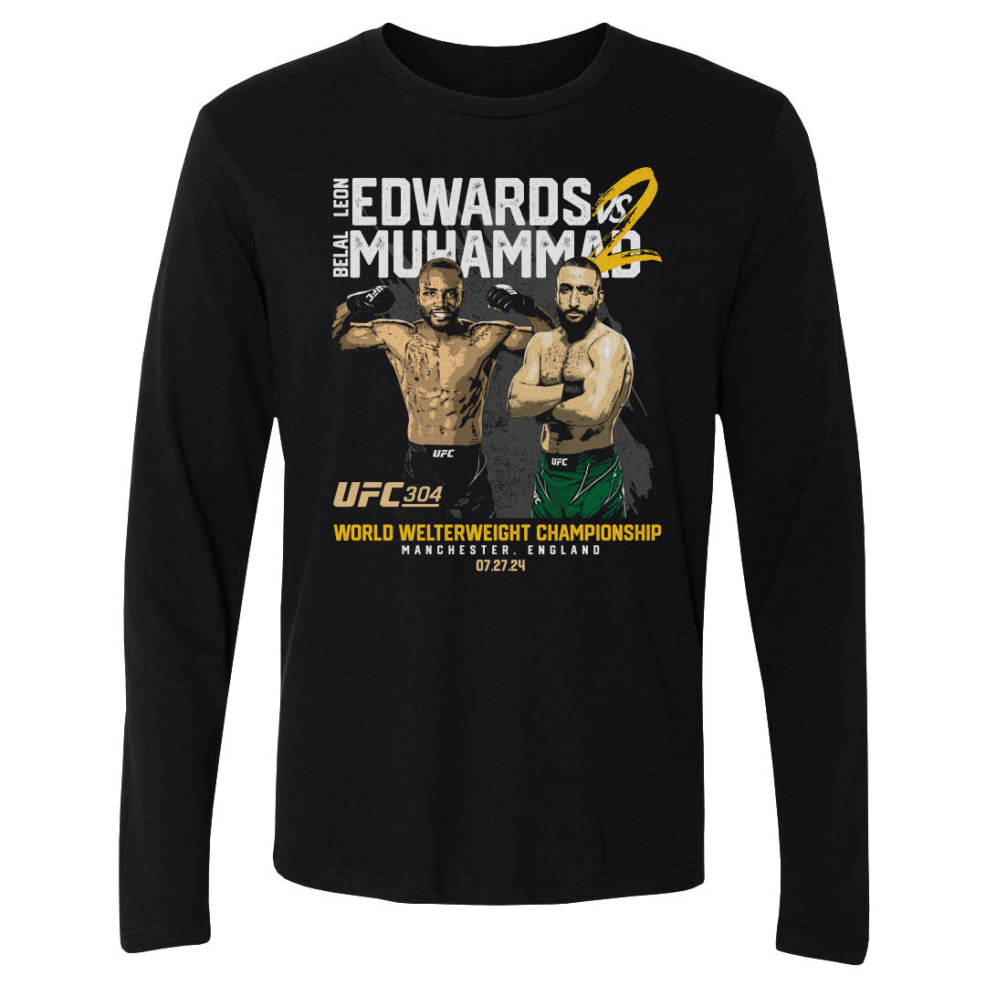 Leon Edwards Men's Long Sleeve T-Shirt | 500 LEVEL