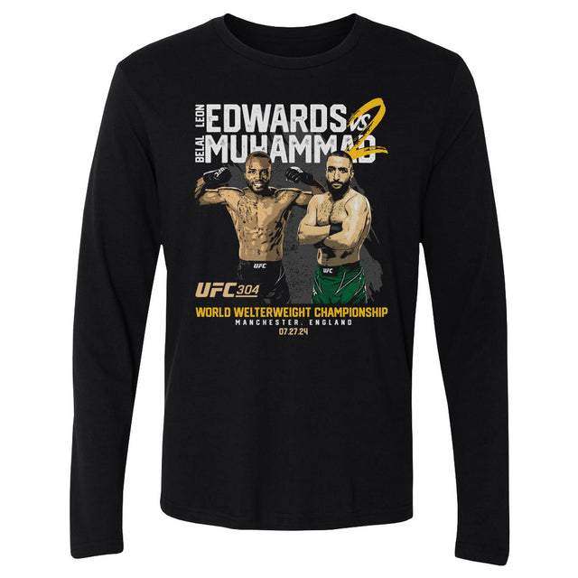 Leon Edwards Men's Long Sleeve T-Shirt | 500 LEVEL