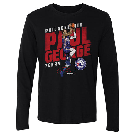 Paul George Men's Long Sleeve T-Shirt | 500 LEVEL