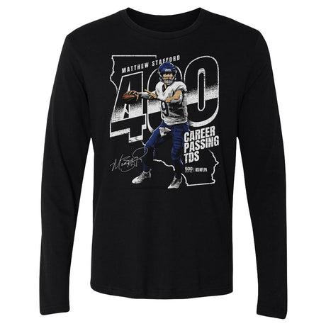 Matthew Stafford Men's Long Sleeve T-Shirt | 500 LEVEL