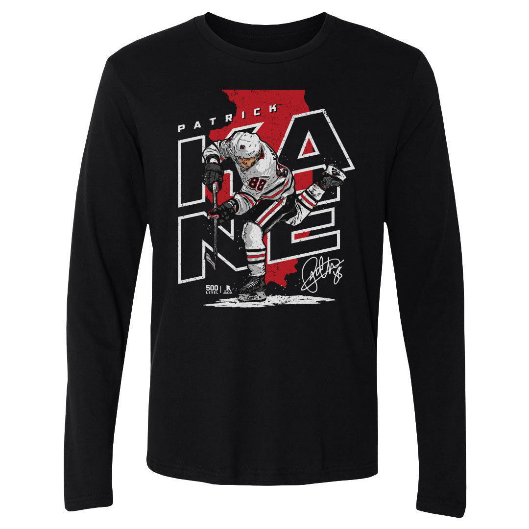 Patrick Kane Men's Long Sleeve T-Shirt | 500 LEVEL