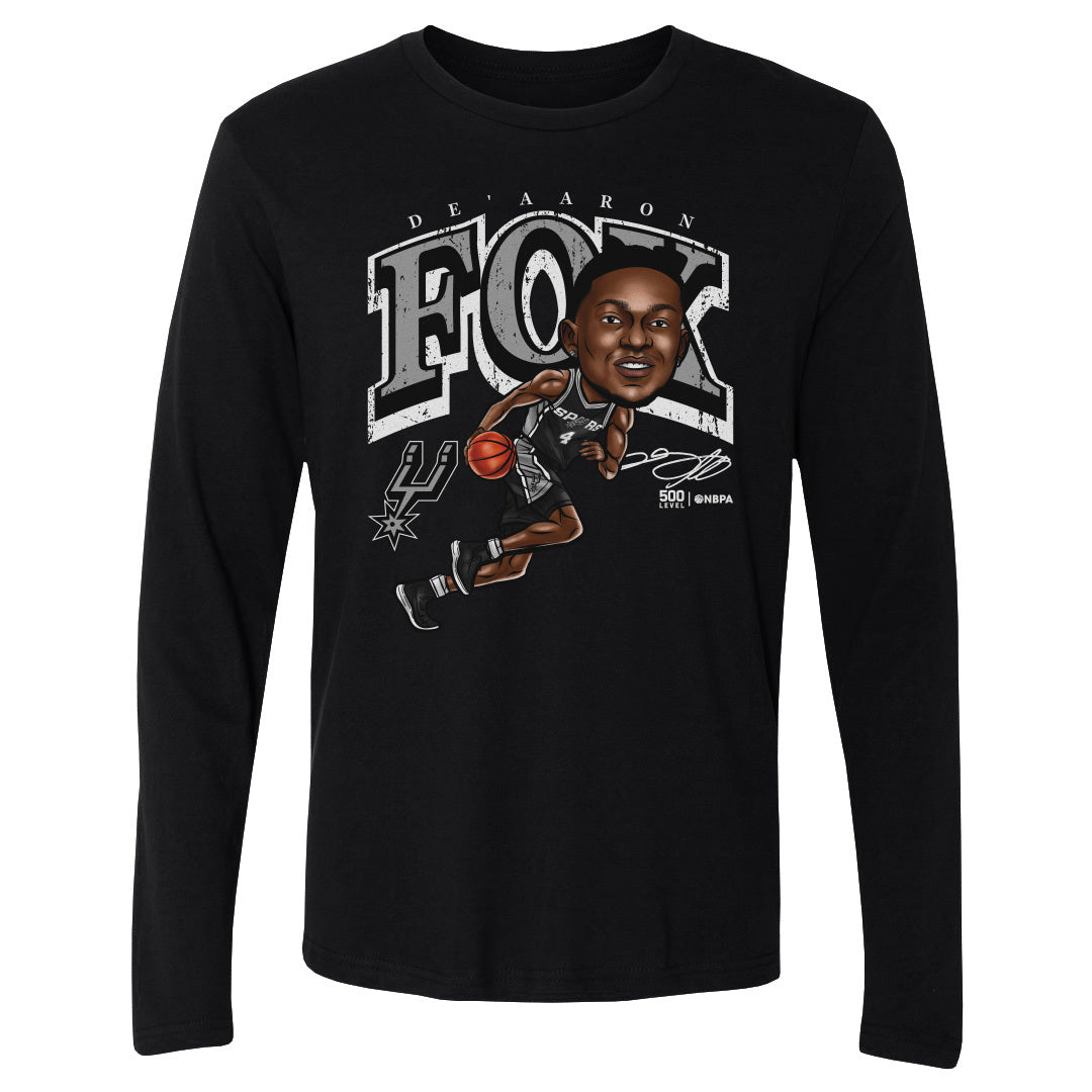 De'Aaron Fox Men's Long Sleeve T-Shirt | 500 LEVEL