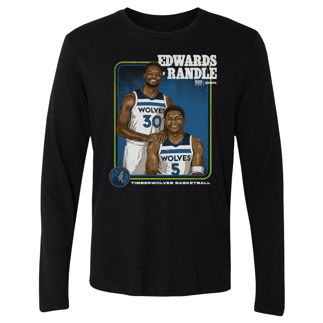 Anthony Edwards Men's Long Sleeve T-Shirt | 500 LEVEL