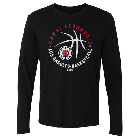 Kawhi Leonard Men's Long Sleeve T-Shirt | 500 LEVEL