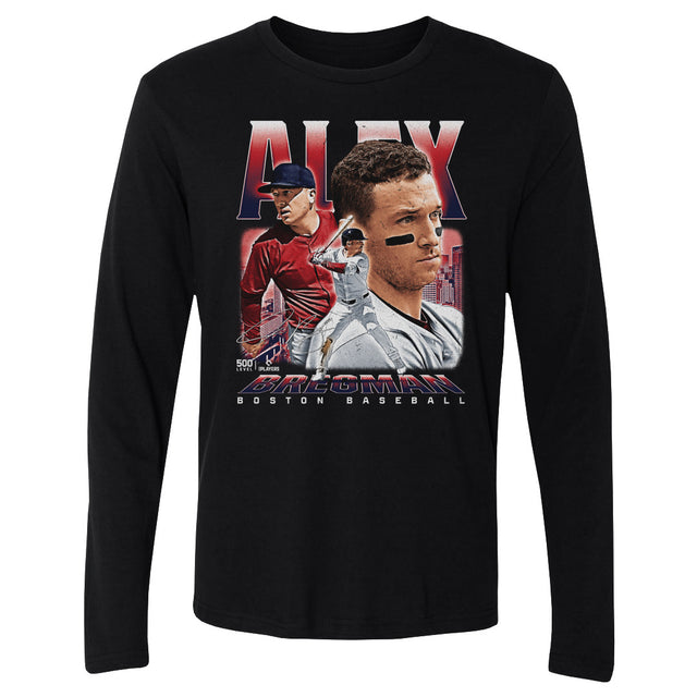 Alex Bregman Men's Long Sleeve T-Shirt | 500 LEVEL