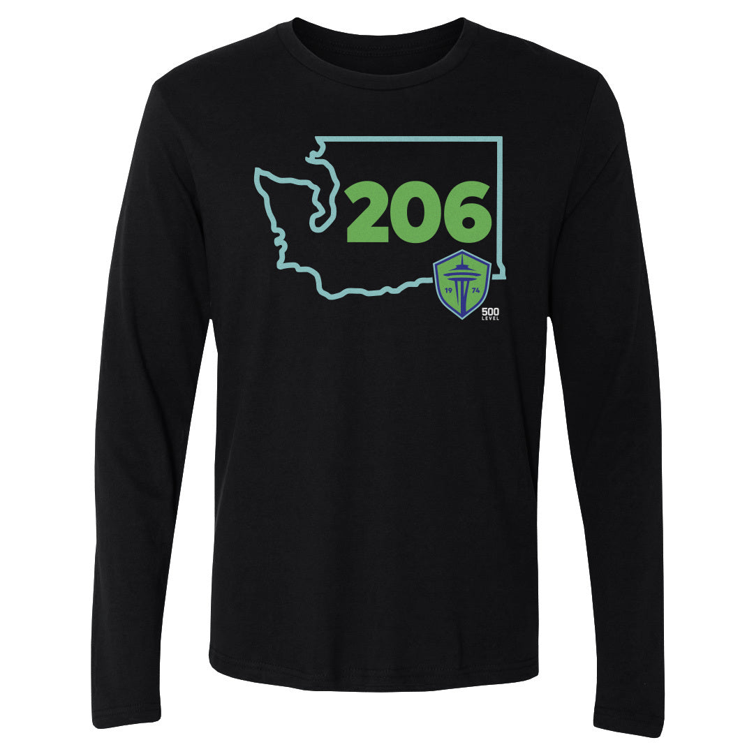 Seattle Sounders FC Men's Long Sleeve T-Shirt | 500 LEVEL