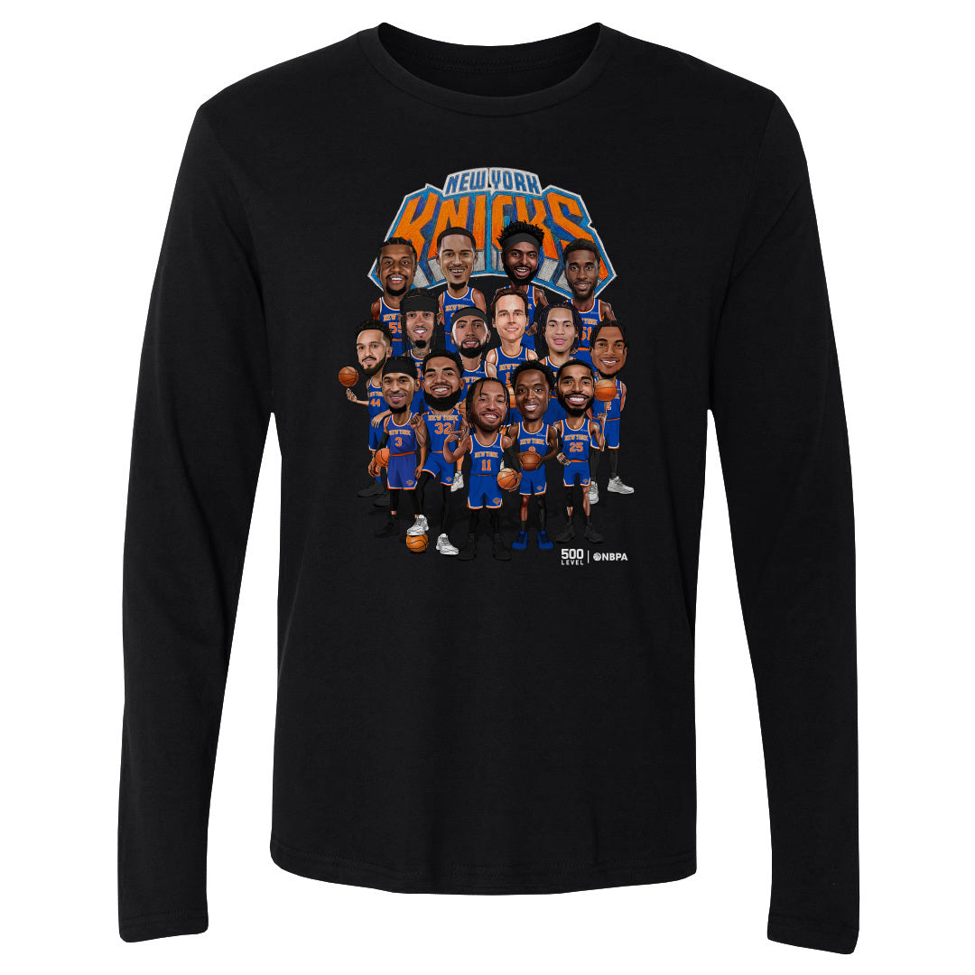 New York Knicks Men's Long Sleeve T-Shirt | 500 LEVEL