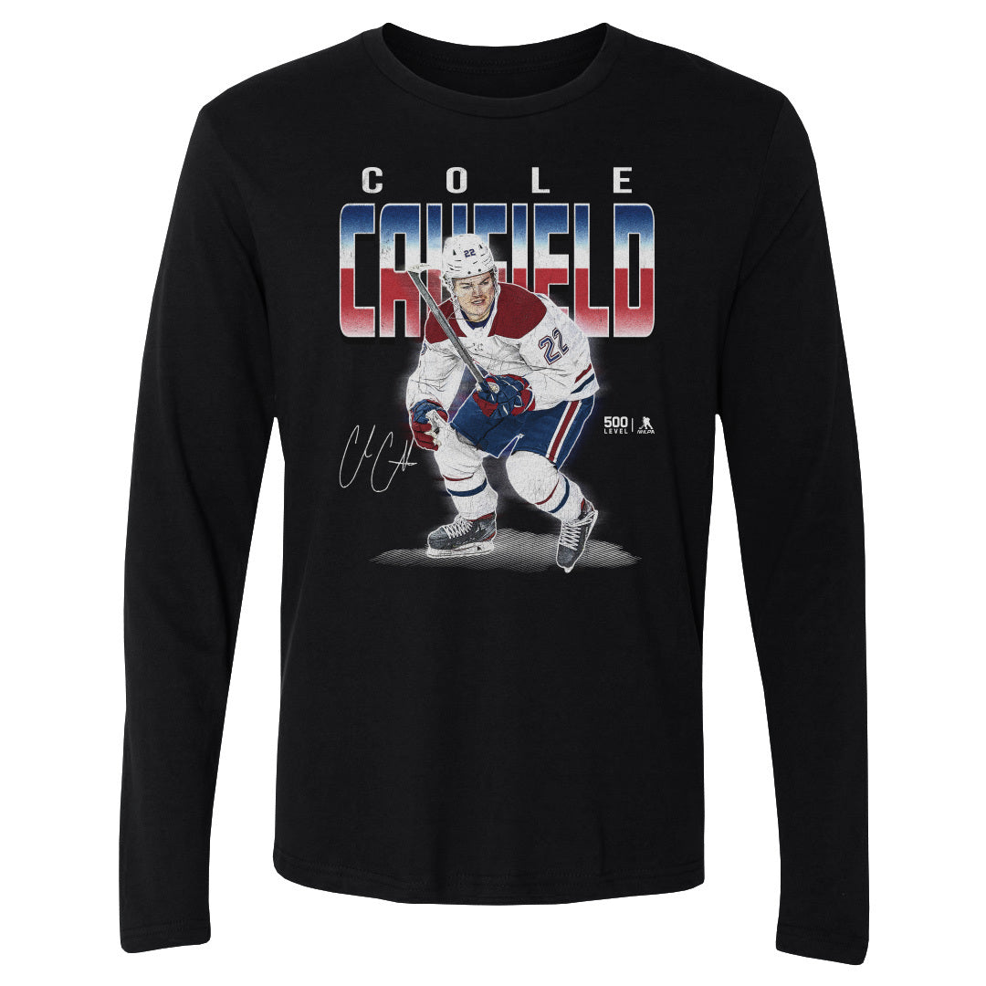 Cole Caufield Men's Long Sleeve T-Shirt | 500 LEVEL