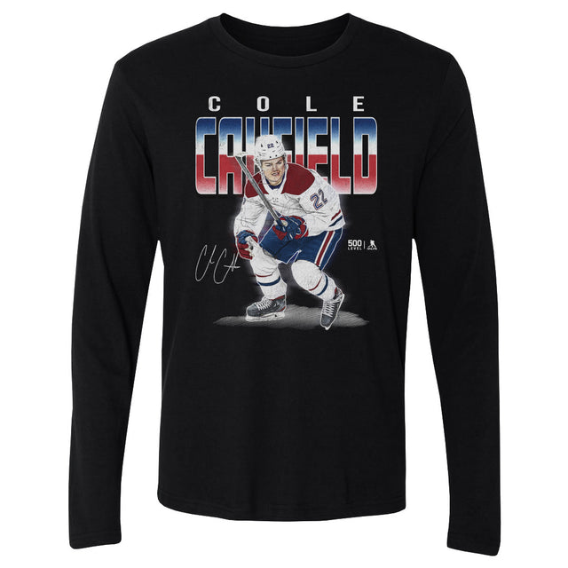 Cole Caufield Men's Long Sleeve T-Shirt | 500 LEVEL