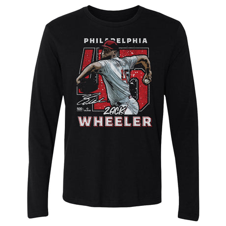 Zack Wheeler Men's Long Sleeve T-Shirt | 500 LEVEL