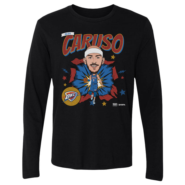 Alex Caruso Men's Long Sleeve T-Shirt | 500 LEVEL
