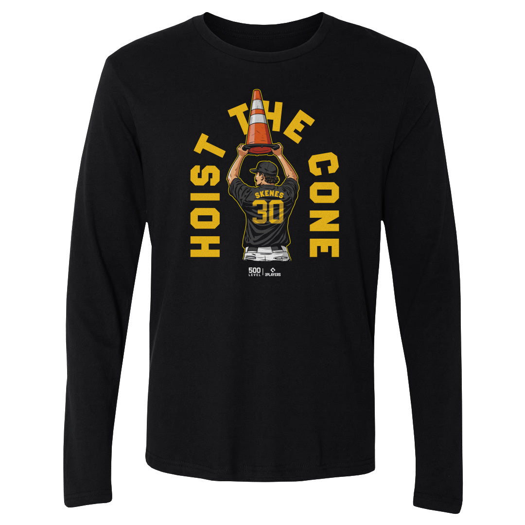 Paul Skenes Men's Long Sleeve T-Shirt | 500 LEVEL