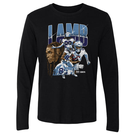 CeeDee Lamb Men's Long Sleeve T-Shirt | 500 LEVEL
