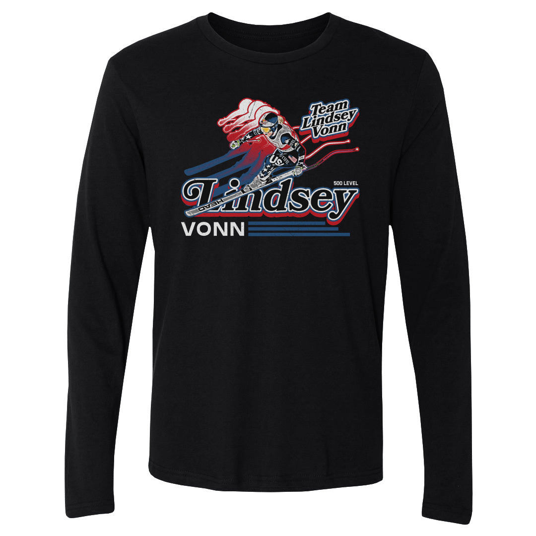 Lindsey Vonn Men's Long Sleeve T-Shirt | 500 LEVEL
